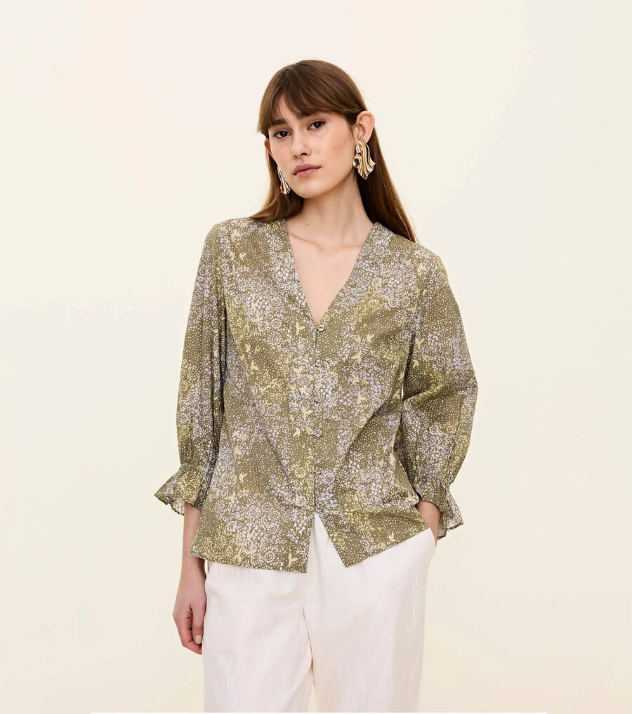 blommande blus