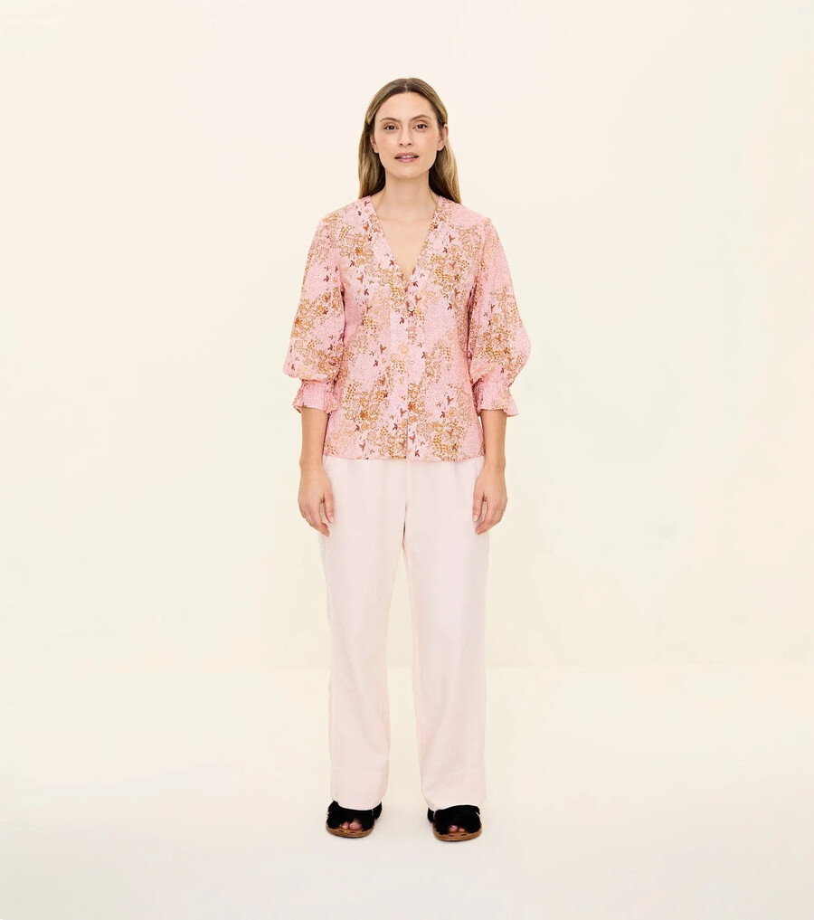 blommande blus