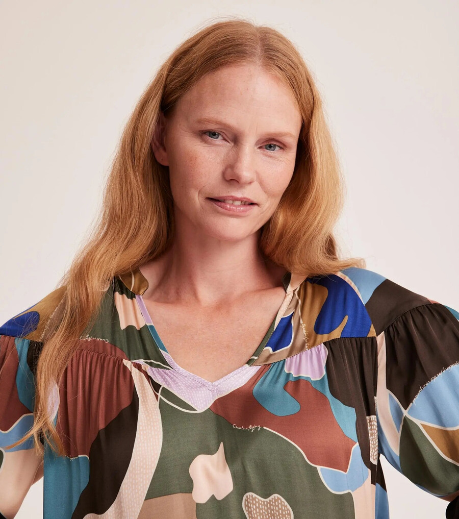 amalia kort klänning