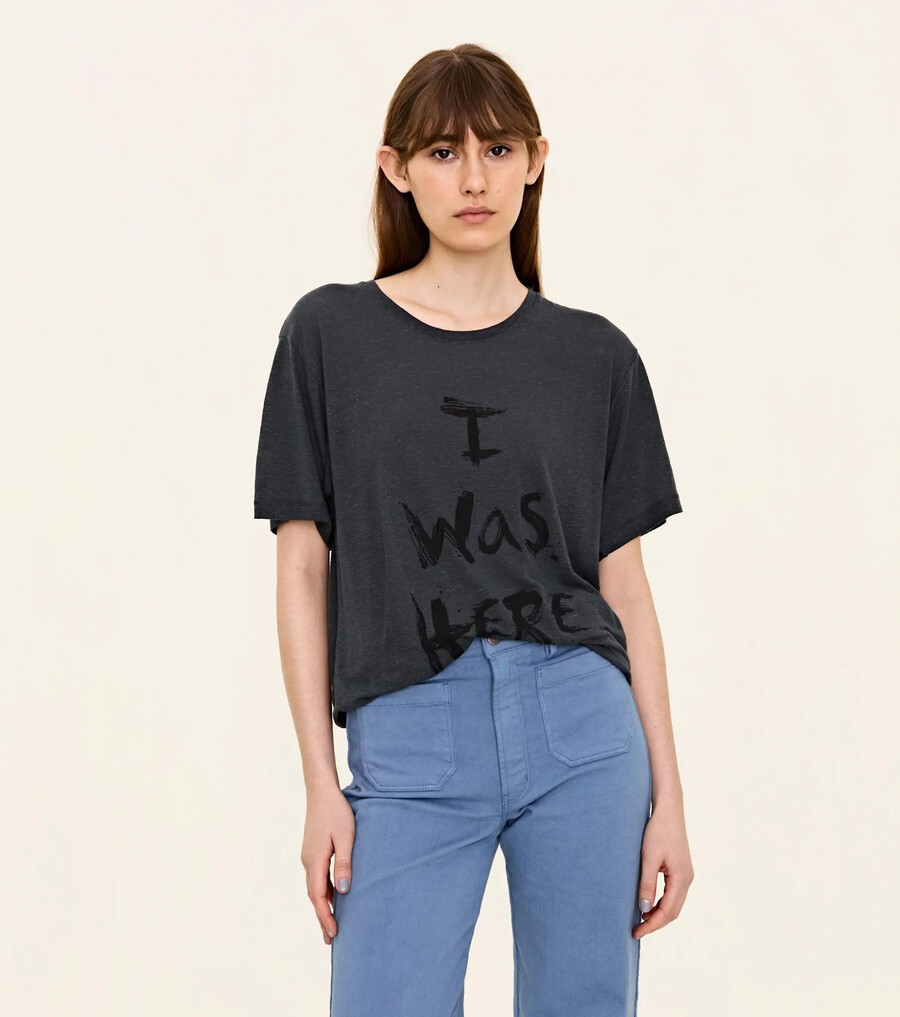 jag var här t-shirt