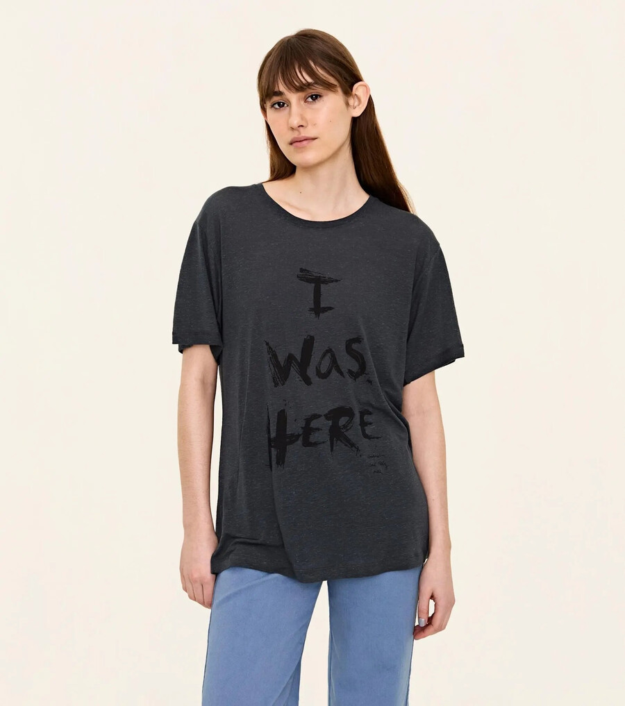 jag var här t-shirt